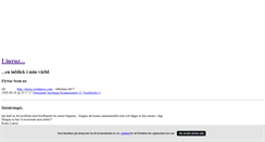 Desktop Screenshot of linruz.blogg.se
