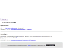 Tablet Screenshot of linruz.blogg.se