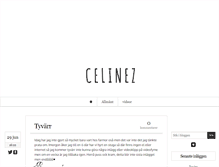 Tablet Screenshot of celinez.blogg.se