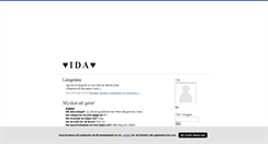 Desktop Screenshot of idawennberg.blogg.se