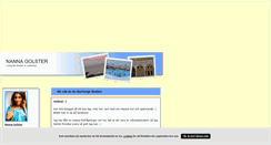 Desktop Screenshot of nannagolster.blogg.se