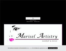 Tablet Screenshot of mariselartistry.blogg.se