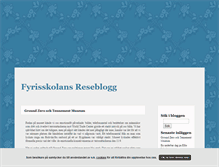 Tablet Screenshot of fyrisskolansreseblogg.blogg.se