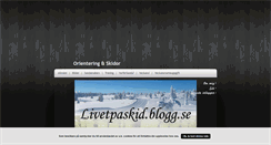 Desktop Screenshot of livetpaskid.blogg.se