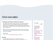 Tablet Screenshot of drickkranvatten.blogg.se