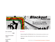 Tablet Screenshot of blackoutdance.blogg.se