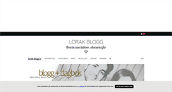 Desktop Screenshot of lorak.blogg.se