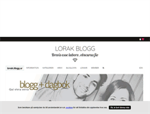 Tablet Screenshot of lorak.blogg.se