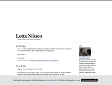 Tablet Screenshot of nilssoncharlotta.blogg.se