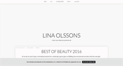Desktop Screenshot of linaolssons.blogg.se
