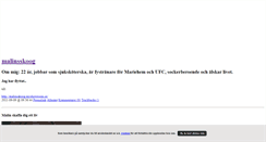 Desktop Screenshot of malinsskoog.blogg.se