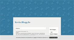 Desktop Screenshot of kevin.blogg.se