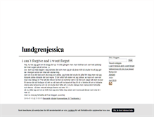 Tablet Screenshot of lundgrenjessica.blogg.se