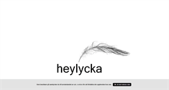 Desktop Screenshot of heylycka.blogg.se
