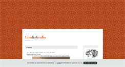 Desktop Screenshot of lindislindis.blogg.se