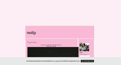Desktop Screenshot of naity.blogg.se