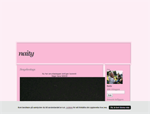 Tablet Screenshot of naity.blogg.se