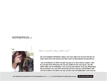 Tablet Screenshot of entillwernerson.blogg.se