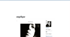 Desktop Screenshot of angelique.blogg.se