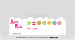Desktop Screenshot of homemadebyemma.blogg.se