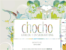 Tablet Screenshot of chocho.blogg.se