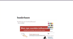 Desktop Screenshot of bunderbaum.blogg.se