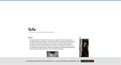 Desktop Screenshot of fiefie.blogg.se