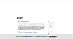 Desktop Screenshot of joyjen.blogg.se