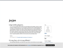 Tablet Screenshot of joyjen.blogg.se