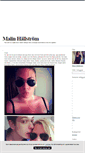 Mobile Screenshot of malinhallstrom.blogg.se