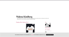 Desktop Screenshot of malenakindberg.blogg.se