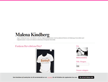Tablet Screenshot of malenakindberg.blogg.se