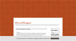 Desktop Screenshot of brysselkontoret.blogg.se