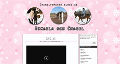 Desktop Screenshot of chanelforever.blogg.se