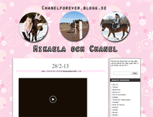 Tablet Screenshot of chanelforever.blogg.se