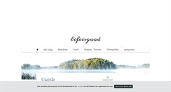 Desktop Screenshot of lifeisgood.blogg.se