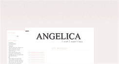 Desktop Screenshot of byaangelica.blogg.se