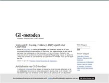 Tablet Screenshot of gimetoden.blogg.se