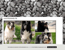 Tablet Screenshot of laustessheltie.blogg.se