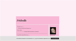Desktop Screenshot of fridvalls.blogg.se