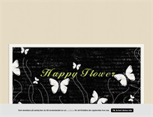 Tablet Screenshot of happyflower.blogg.se