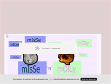 Tablet Screenshot of missenmolly.blogg.se