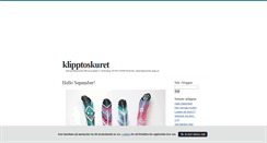 Desktop Screenshot of klipptoskuret.blogg.se