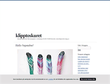 Tablet Screenshot of klipptoskuret.blogg.se
