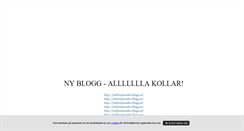 Desktop Screenshot of faaowizz.blogg.se