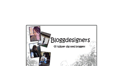 Desktop Screenshot of bloggdesigners.blogg.se