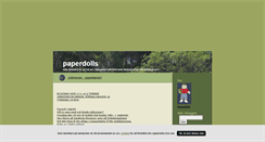Desktop Screenshot of paperdolls.blogg.se
