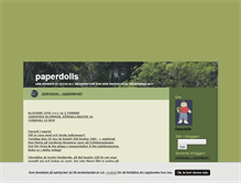 Tablet Screenshot of paperdolls.blogg.se