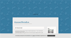 Desktop Screenshot of januaribruden.blogg.se