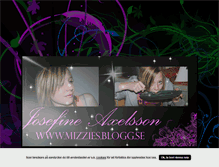 Tablet Screenshot of mizzies.blogg.se